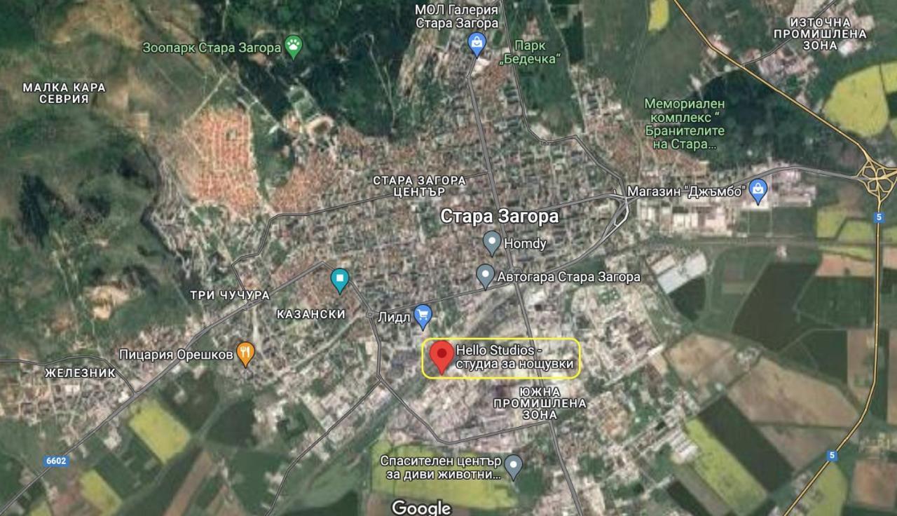 Hello Studios Budget Stays Free Parking & Wifi Stara Zagora Exterior photo